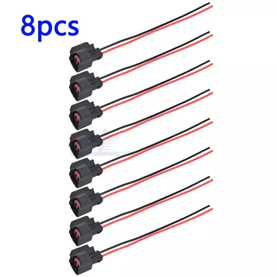 8pcs Fuel Injector Pigtail Connectors For Ford F150 F250 Crown Victoria Mustang • $9.39