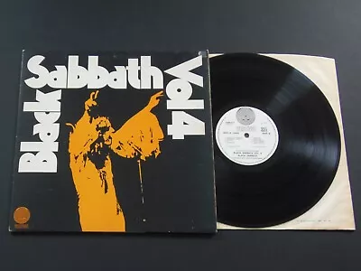 BLACK SABBATH Vol 4 1Y1/2Y1 1st PRESS 1972 Ex COVER & Superb AUDIO NM/MINT- • $65.99