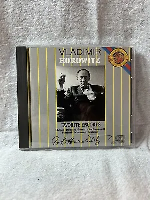 Vladimir Horowitz Favorite Encores CD 1987 • $0.99