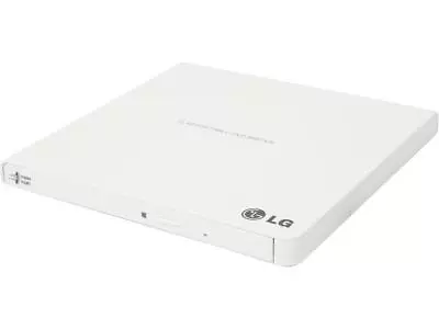 LG External CD/DVD Rewriter With M-Disc Mac & Surface Support (White) - Model • $60.07