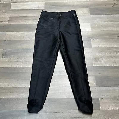Vintage Obermeyer WOOL Blend Black Ski Pants - Women’s Size 10 • $35