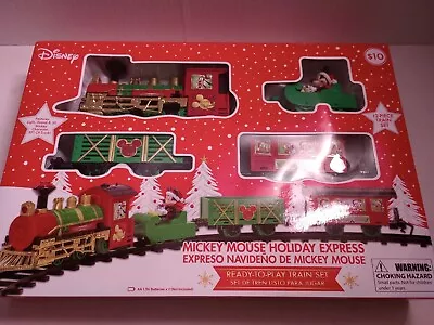Disney Mickey Mouse Christmas Train Set • $8