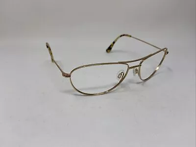 Authentic Maui Jim Mj245-16 Baby Beach Gold Titanium 56/18/120 Frame Only Xc62 • $50