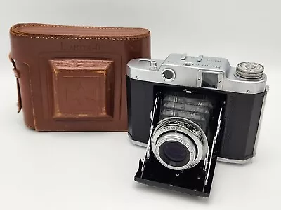 Vintage Mamiya 6 V Folding Rangefinder Camera W/ Case - Sekor T 7.5cm F3.5 Lens • $139.99