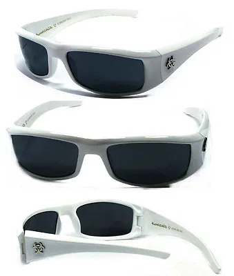 New BioHazard Mens Sunglasses - White BZ1 • $16.97