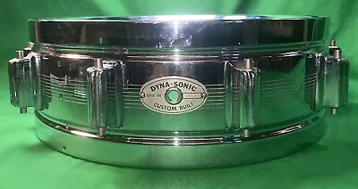 Vintage Rogers DYNASONIC Snare Shell For Parts Or Project Badge# 4920 Circa 1962 • $95