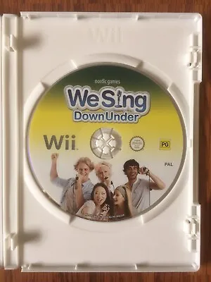 WeSing DownUnder (Nintendo Wii) PAL Disc Only We Sing Down Under • $24.95