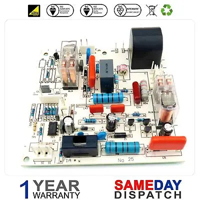 Ideal Classic 9he 12he 15he 18he Boiler Pcb (25e) 173799 • £47.09