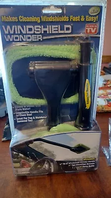 NEW Sealed WINDSHIELD WONDER Cleaner WITH MICROFIBER PADSEEN ON TV • $12