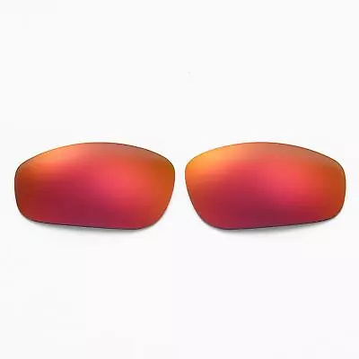 Walleva Fire Red Polarized Replacement Lenses For Oakley Fives 4.0 Sunglasses • $16.99