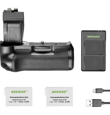 £30 • Buy Neewer Battery Grip Replacement For Canon EOS 550D 600D 650D 700D Rebel T2i T3i