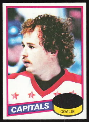 1980-81 Topps #95 Mike Palmateer NM-MT (Stain) Or Better Unscratched • $2.99