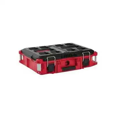 Milwaukee Tool 48-22-8424 Packout Tool Box Plastic Black/Red 22 In W X • $79.97