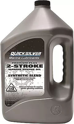 QuickSilver Premium Plus 2Cycle Outboard Oil Fit All Type Of Marine Engines1Gal • $51