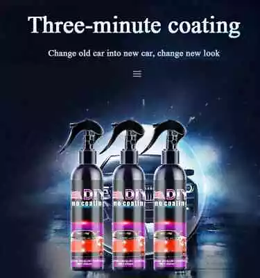 Nano Ceramic Coating Car Wax Spray Auto Paint Agent Car Care Wash • £5.90