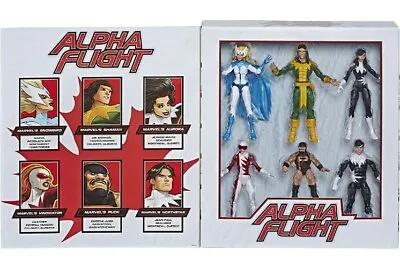 Marvel Legends Alpha Flight 6-Pack Action Figure Set Amazon Exclusive • $164.95