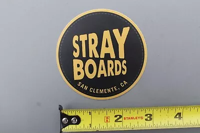 Stray Boards Surf Shop San Clemente Surfboards OG V61A Vintage Surfing STICKER • $15