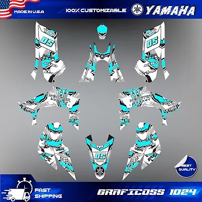 Graphics Kit For YAMAHA YFZ 450R 2014-2023 Fits Yamaha YFZ450R 2015 2017-2022 • $269.84