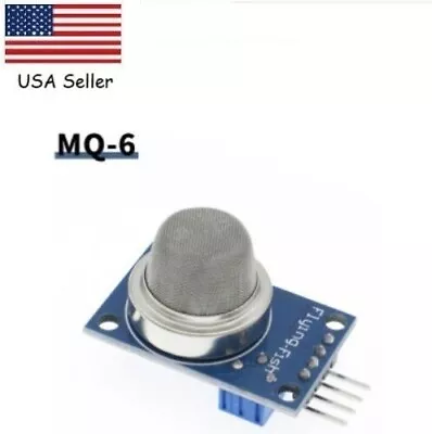 MQ-6 Module Sensor For Arduino  Detection Smoke Methane Liquefied Gas Sensor • $1