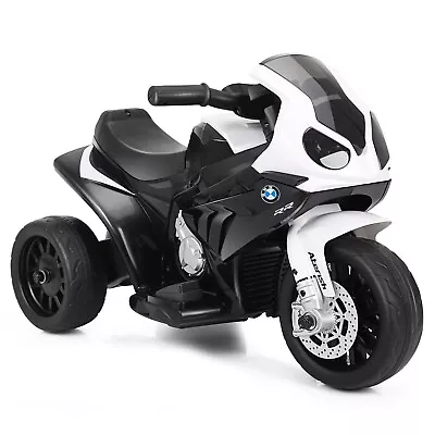 Kids Electric Motorbike 6V Battery Powered Ride On Motorcycle With  Head Light • £59.95