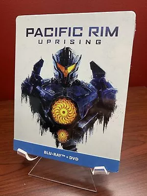 Pacific Rim Uprising Steelbook (Blu-ray + DVD) Factory Sealed ***RARE*** • $29.99