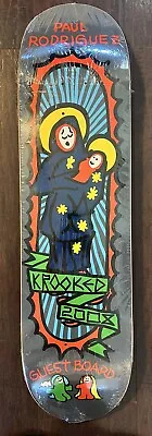 RARE Paul Rodriguez GONZ Krooked Guest Board P-Rod Numbered Skateboard Deck NEW • $349.95