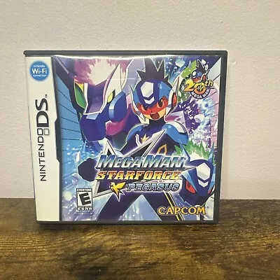 Mega Man Star Force: Pegasus (Nintendo DS) Complete CIB Tested & Working • $95