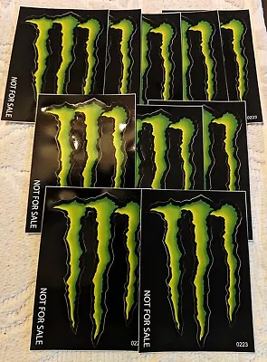 (10) Monster Energy Stickers  Iconic MNEW!  4 .          .99 Cents • $0.99