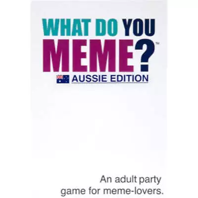 $34.99 • Buy What Do You Meme Aussie Edition