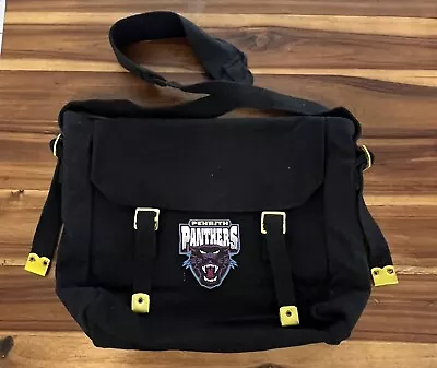 WH2 Black Canvas Shoulder Bag- NRL - Penrith Panthers • $30