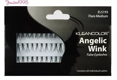 KLEANCOLOR Angelic Wink False Eyelashes 60 Individual Lashes MEDIUM FLARE #193 • $2.27