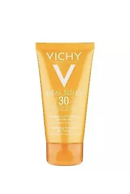 Vichy Ideal Soleil Dry Touch Sunscreen Face Emulsion Spf 30 50ml • $17.56