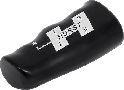 Reproduction Hurst T-Handle Shifter Knob 4-Speed Black Molded Plastic - 3/8 -16 • $75.69