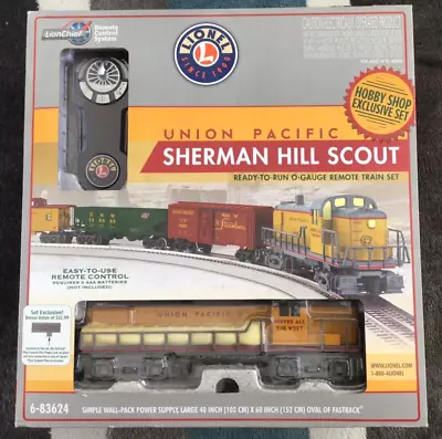 RARE Union Pacific Lionel Sherman Hill Scout Train Set 2016 • $199.99