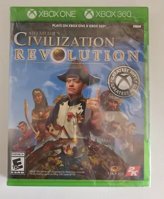 Sid Meier's Civilization Revolution Xbox 360 Xbox One Greatest Hits Brand New • $15.99