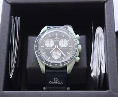 Earth Omega X Swatch Moonswatch Original Collection. BNIB Never Worn. • $479.99