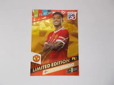 Panini Adrenalyn XL 365 Rising Stars  JADON SANCHO  #L/E Man Utd Trading Card • £4.99