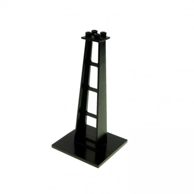 £4.43 • Buy 1x Lego Support Black 6x6x10 Column Pillar Carrier Bridge Set 6991 6988 2681