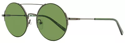 MCM Round Rimless Sunglasses MCM160S 072 Ruthenium/Green 53mm • $69