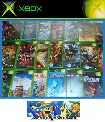 Original Microsoft Xbox Video Games (RPG Strategy Action Adventure Hack N' Slash • £9.50