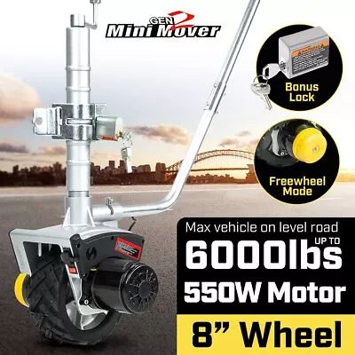 Gen2 550W Power Jockey Wheel - 12v Motorised Electric Mover Caravan Trailer Boat • $489