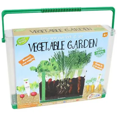 £7.99 • Buy Kids Vegetable Grow Kit Childrens See Through Grow Box Plant Science Set