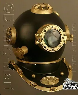 Antique Nautical Vintage Brass Diving Divers Helmet U.S Navy Mark V Working Gift • $207