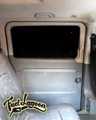 Motorhome Universal  Camper Van Side Door Thermal Window Screen Silver Blind • £29.99