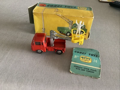 £49.99 • Buy 1960s Corgi Toys GS14 GS 14 Jeep FC-150 Hydraulic Tower Wagon And Original Box