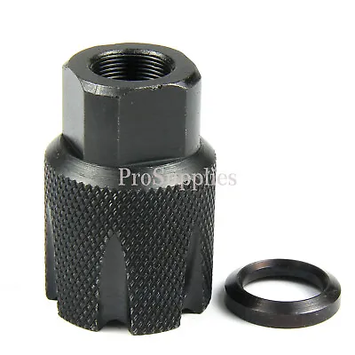 NEW! Compact Low Concussion 1/2x28 Muzzle Brake Compensator .223/556 • $19.65