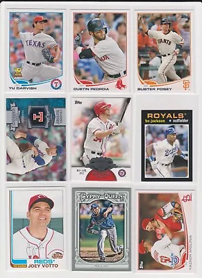 2013 Topps Baseball You Pick Base Stars RC Rookie Insert Hall Of Famers NM • $1