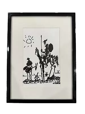 Pablo Picasso Don Quixote Original Limited Edition Signed In Plate Lithograph • $398