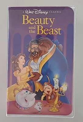 Walt Disney Classic Black Diamond 💎1992 BEAUTY & THE BEAST / VHS Tape / RARE  • $79.99
