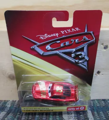 Disney Pixar Cars 3  Rust Eze Racing Center Lightning Mcqueen  Target Exclusive • $15.99